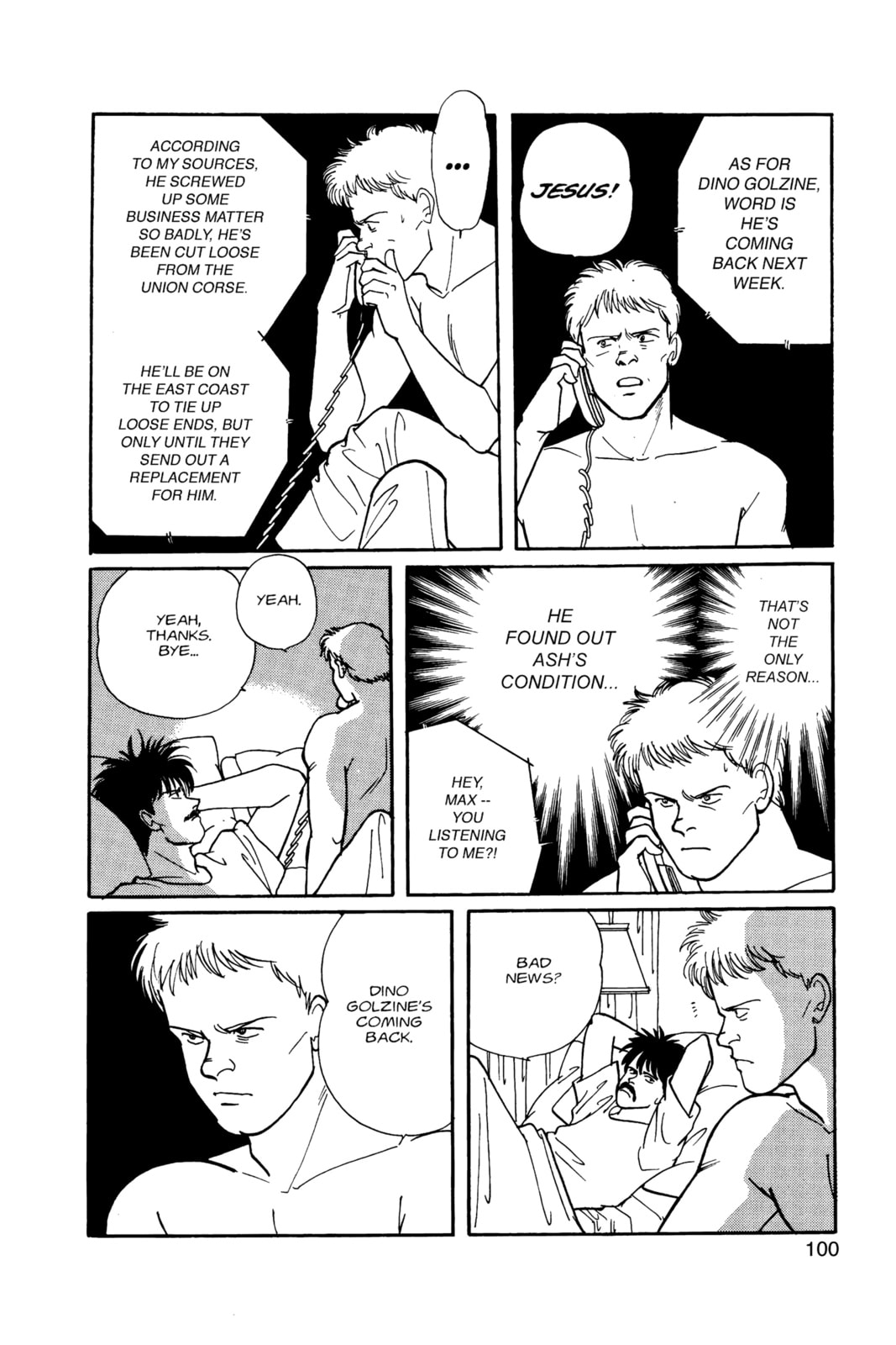 Banana Fish Chapter 9 image 096